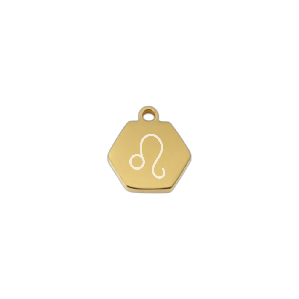 Tiny zodiac charm with fine Chain